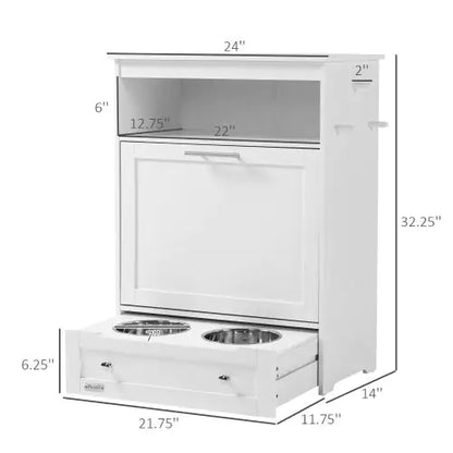 Pet Food Cabinet